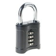 thumbnail image 1 of Heavy Duty Combination Padlock Waterproof 4 Digit Padlocks Outdoor Safely Code Lock Weatherproof Gym Locker Lock, 1 of 7