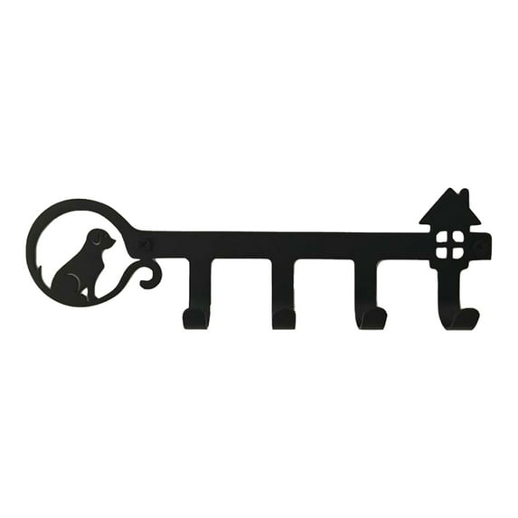 Heavy Duty Command Hooks Ikeay Creative Dog Shaped Key Hook No Drill Key Holder for Easy Wall Stylish And Functional Home Decor, Perfect Gift for Dog Lovers And Practical Wall Mounted Organizer