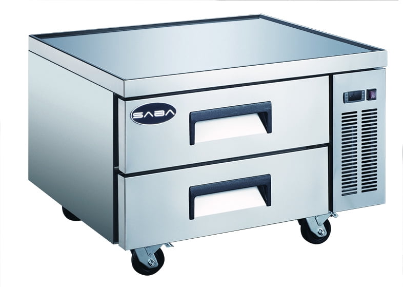 Heavy Duty Commercial 36" Chef Base 2 Drawer Refrigerator