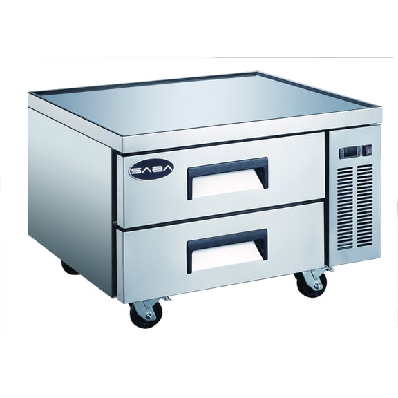 Heavy Duty Commercial 36" Chef Base 2 Drawer Refrigerator