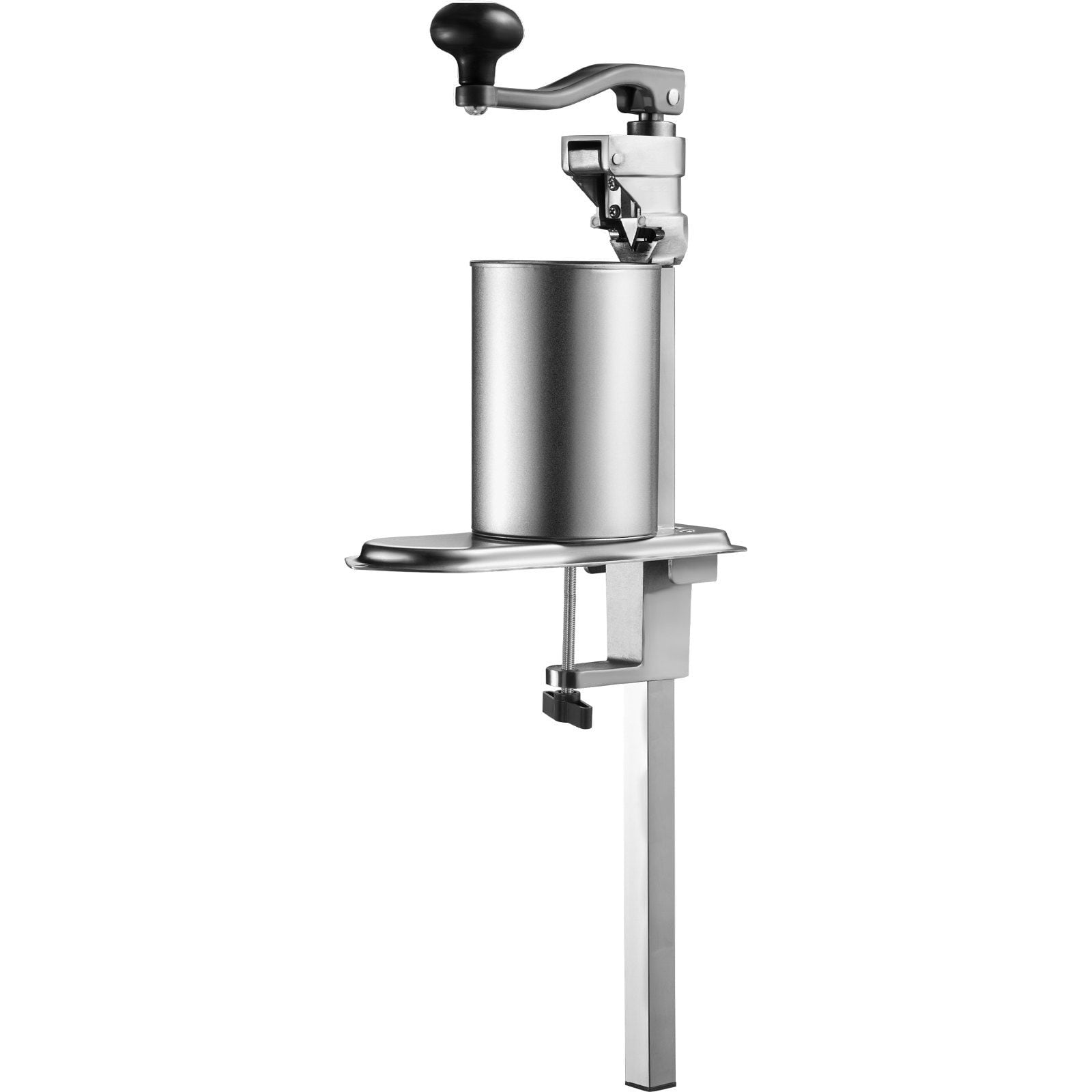 Heavy Duty Commercial Can Opener Manual Adjustable Tabletop Clamp for Restaurants Hotels Food Stores Opens Cans Up to 11.8 Inches