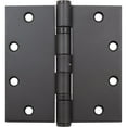 thumbnail image 1 of Heavy-Duty Commercial Grade Ball Bearing Hinge, Non-Removable Hinge, 5 Inches, Square Corner, .145 Gauge, Oil-Rubbed Bronze by Stone Harbor Hardware, 1 of 1
