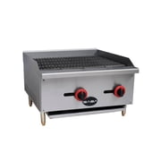 Heavy Duty Commercial Stainless Steel 24" Gas Charbroiler