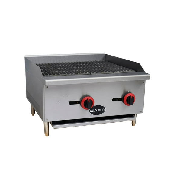 Heavy Duty Commercial Stainless Steel 24" Gas Charbroiler