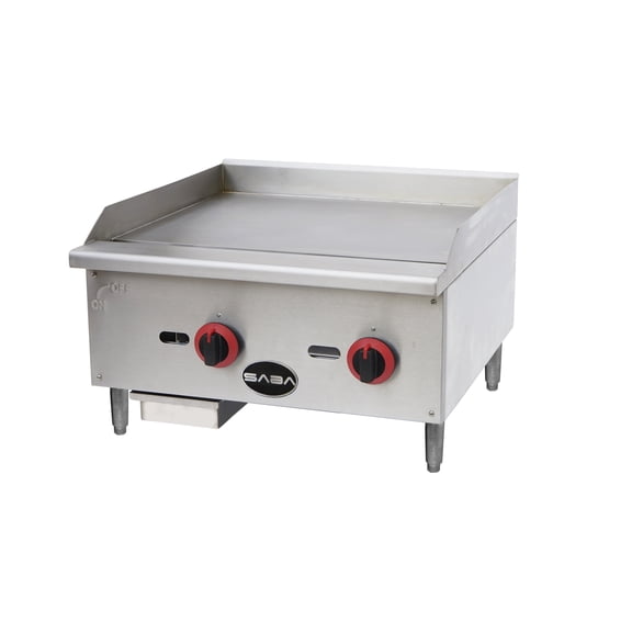 Heavy Duty Commercial Stainless Steel 24" Gas Griddle