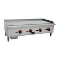 thumbnail image 1 of Heavy Duty Commercial Stainless Steel 48" Gas Griddle, 1 of 4