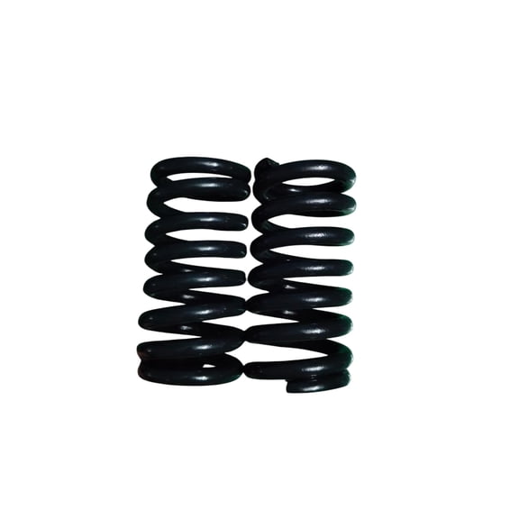 Heavy Duty Compression Spring Set of 2  10mm Wire | 2.5" OD | 5.5" Length | High-Tension Steel Replacement Springs for Industrial & Mechanical Use