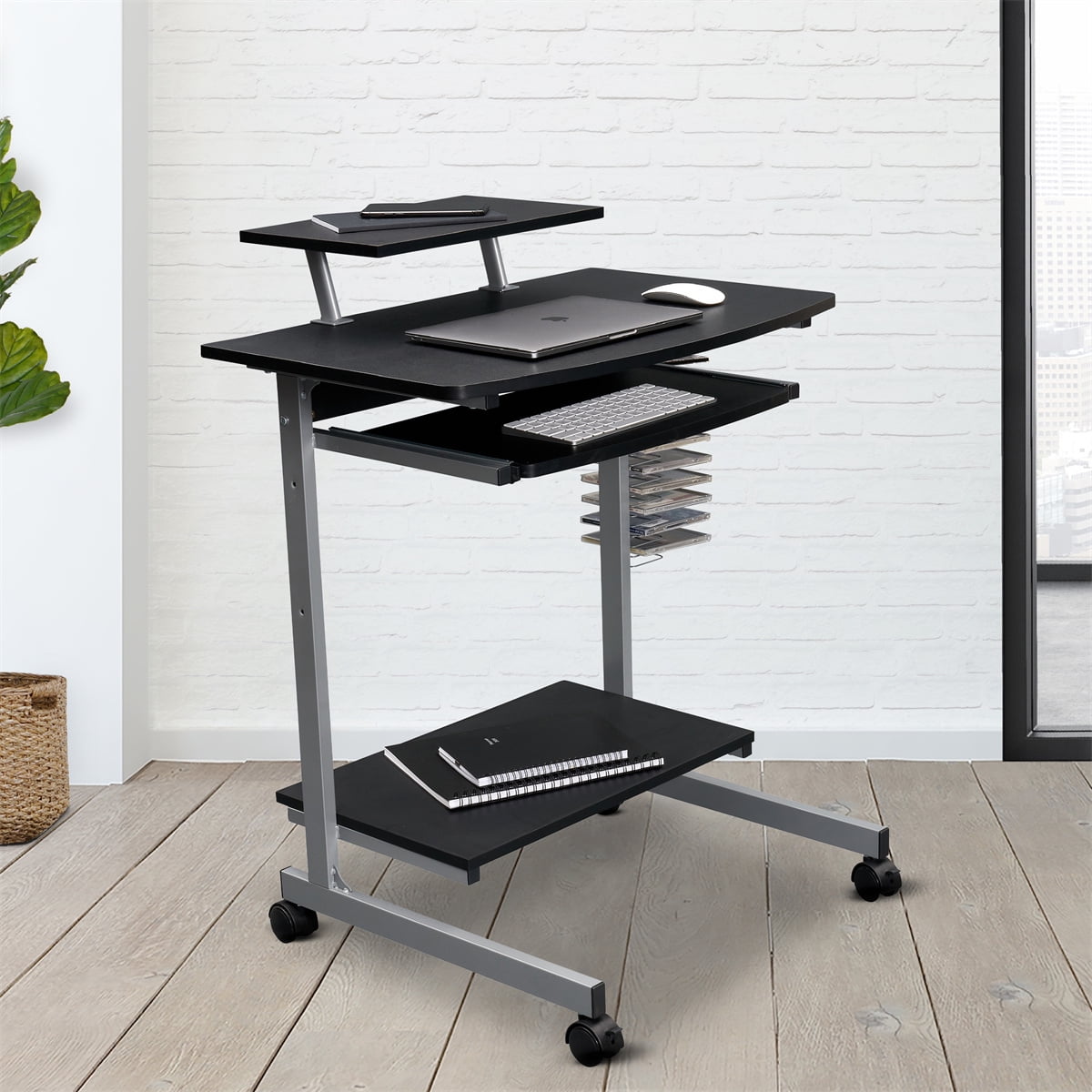 Buy Wholesale China Laptop Computer Trolley Wheeled Rolling Office
