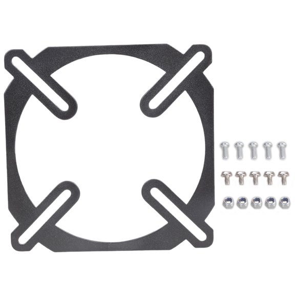 Heavy Duty Computer Case Fan Mounting Bracket Toolless Radiators Direction Adjustment Metal Frame