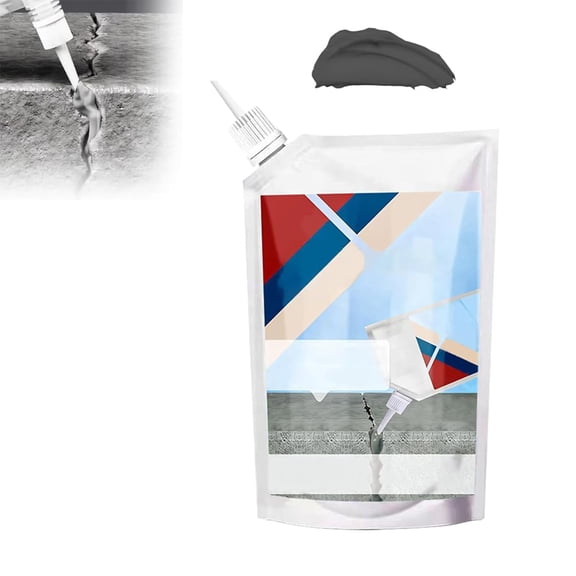 Heavy-Duty Concrete Crack Repair Adhesive, 2026 New Concrete Crack Filler, Quick-Dry Waterproof Concretes Sealant for Driveway, Sidewalk, Floor Repair, for Outdoor Indoor Use