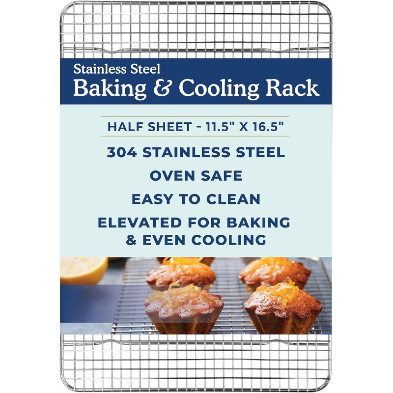 Metal Cooking Rack Heavy Duty Cooling Rack for Cooking and Baking - Professional Grade ...