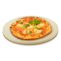 Heavy Duty Cordierite Pizza Stone, 15'' Round Pizza Baking Stone for Oven and Grill