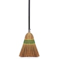 thumbnail image 1 of Heavy-Duty Corn Broom Commercial Indoor Outdoor Broom 59.8 inch Tall for Courtyard Garage Lobby Mall Market Floor Home Office Leaves Stone Dust Rubbish, 1 of 6