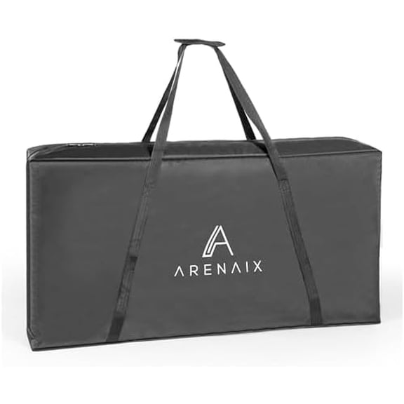 Heavy Duty Cornhole Carrying Case with Universal Fit Premium Protective Padded Foam Polyester Bag for Cornhole Boards with Two Large Pockets & Padded Shoulder Strap Fit for All Size Boards