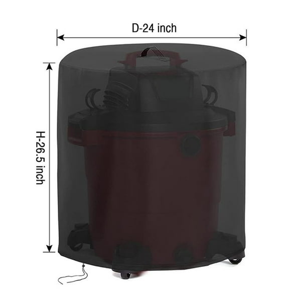 Heavy Duty Cover For Shop Vacuums Fits 16 Gallon And 20 Gallon Wet Dry Vacuums