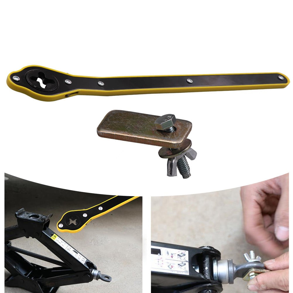 Heavy Duty Cross Wrench 4-Way Lug Wrench for Tire Changing for Cars Suvs Trucks