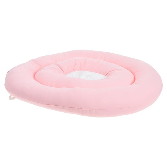 WASHWEPE Pink Dog Cone for Small Dogs Comfortable Style 1Pcs 11.8X11.8X1.2In