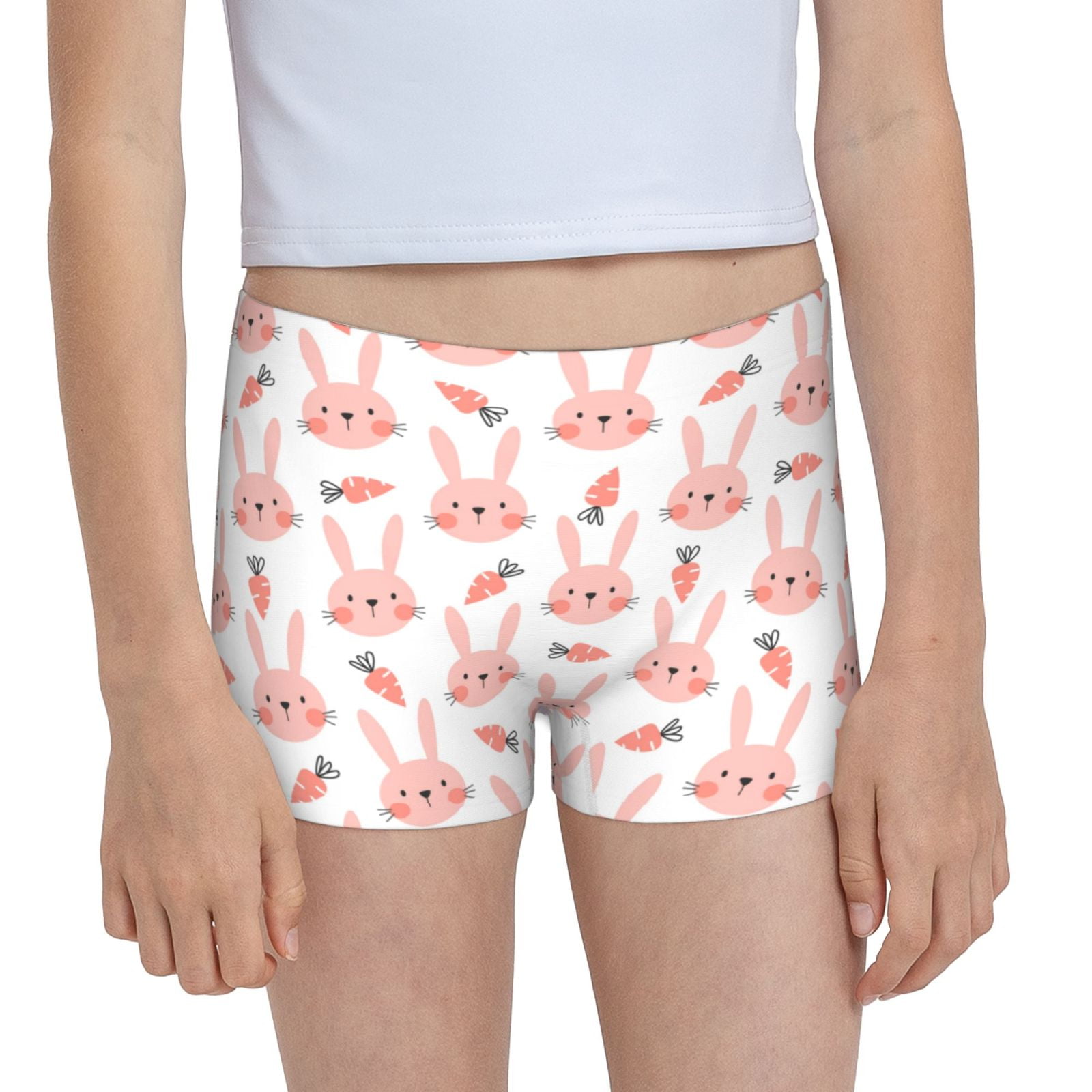 Easygdp Rabbit Is And Carrots Girls Hipster Cotton Underwear Little