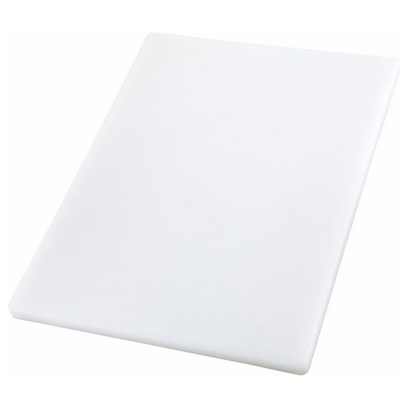 Heavy Duty Cutting Board - 15x20 Inch White Plastic Board - NSF Certified Kitchen Cutting Board - Dishwasher Safe, Food Prep Surface, Commercial Kitchen 19.8"L x 14.8"W
