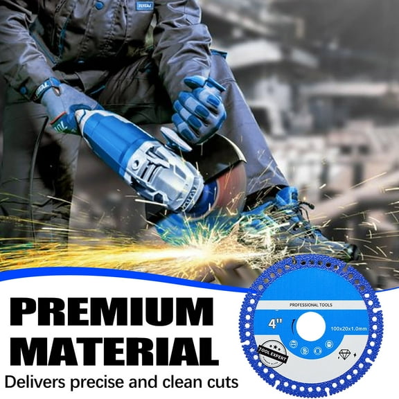 Heavy Duty Cutting Disc Angle Grinder Blade Alloy Steel Multi Material Cutting Wood Metal Tile 1-Pack