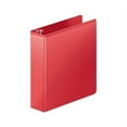 thumbnail image 1 of Heavy-Duty D-Ring View Binder with Extra-Durable Hinge 3 Rings, 2" Capacity, 11 x 8.5, Red, 1 of 2