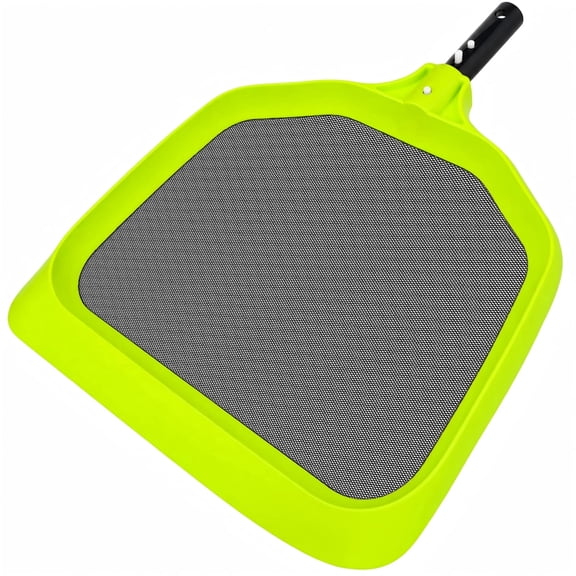 WaterJingle Pool Leaf Skimmer Net Fine Mesh Bag, Widened Front Lip, Reinforced Frame, Fits Standard Pool Poles, Pole Not Included