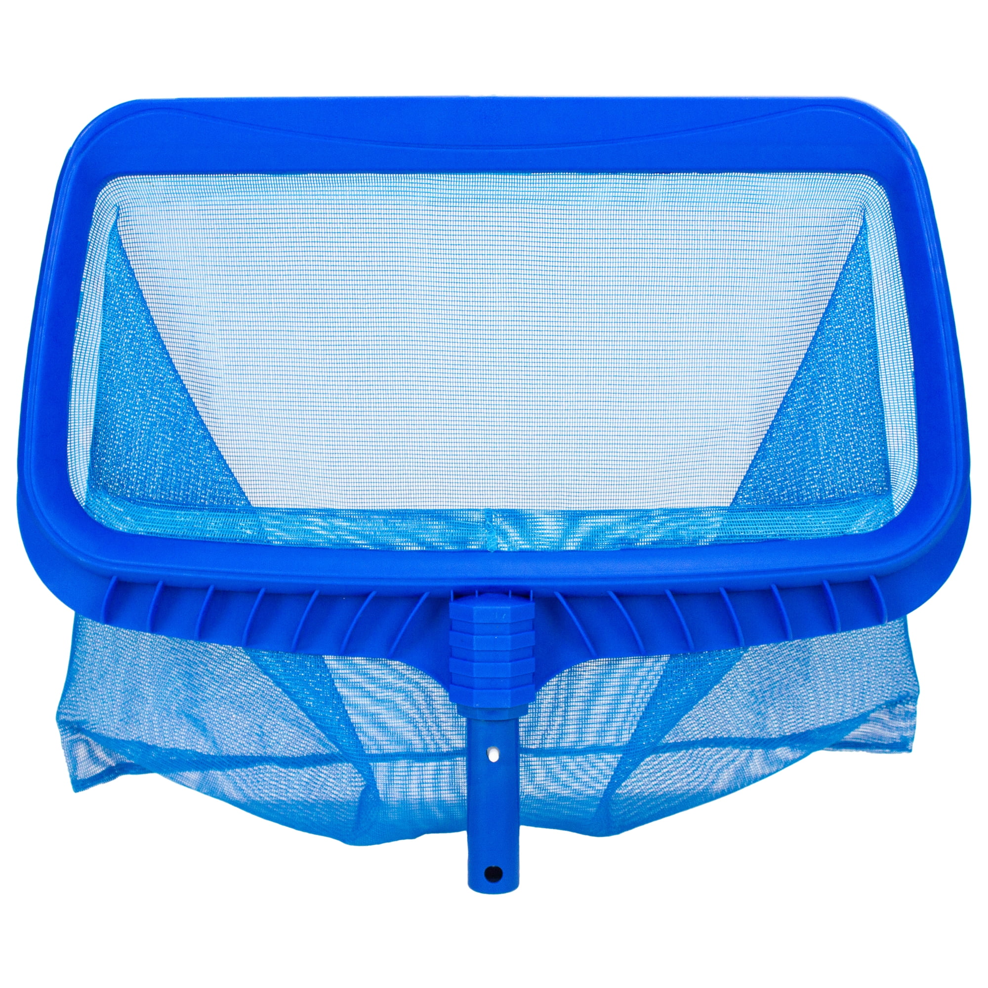 Pool Rake Small Head Pool Central Heavy Duty Deep-Bag Swimming Pool Leaf Rake Skimmer Head ...