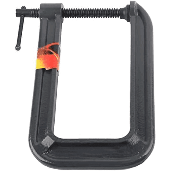 Heavy Duty Deep Throat U-Clamp, Steel Deep Reach C-Clamp Jaw Opening DIY Carpentry Clamping Device(70,180mm)$$Tools & Hardware Other