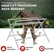 Heavy Duty Deer Hanger & Hoist - 500 lb Capacity for Skinning, Cleaning & Butchering Game
