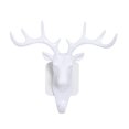thumbnail image 1 of Heavy Duty Deer Wall Hook, Vintage Single Key and Coat Hanger Rack for Entryway, Bathroom or Living Room Self Adhesive Decor 1Pc, 1 of 6