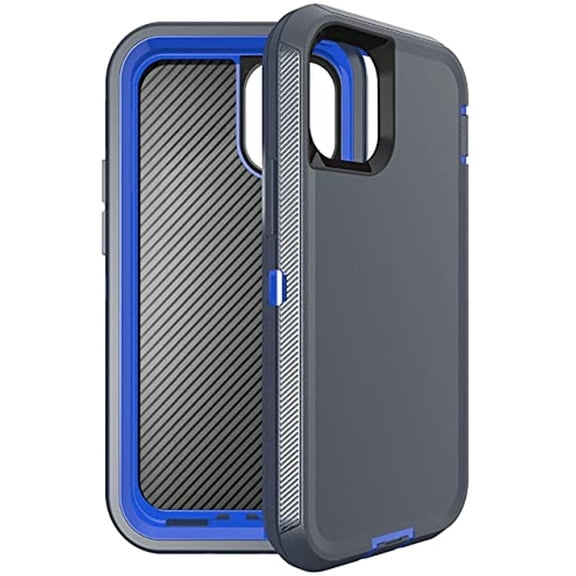 Heavy Duty Defender Rugged Holster Case for iPhone 15/15 Plus/15 Pro/15 Pro Max