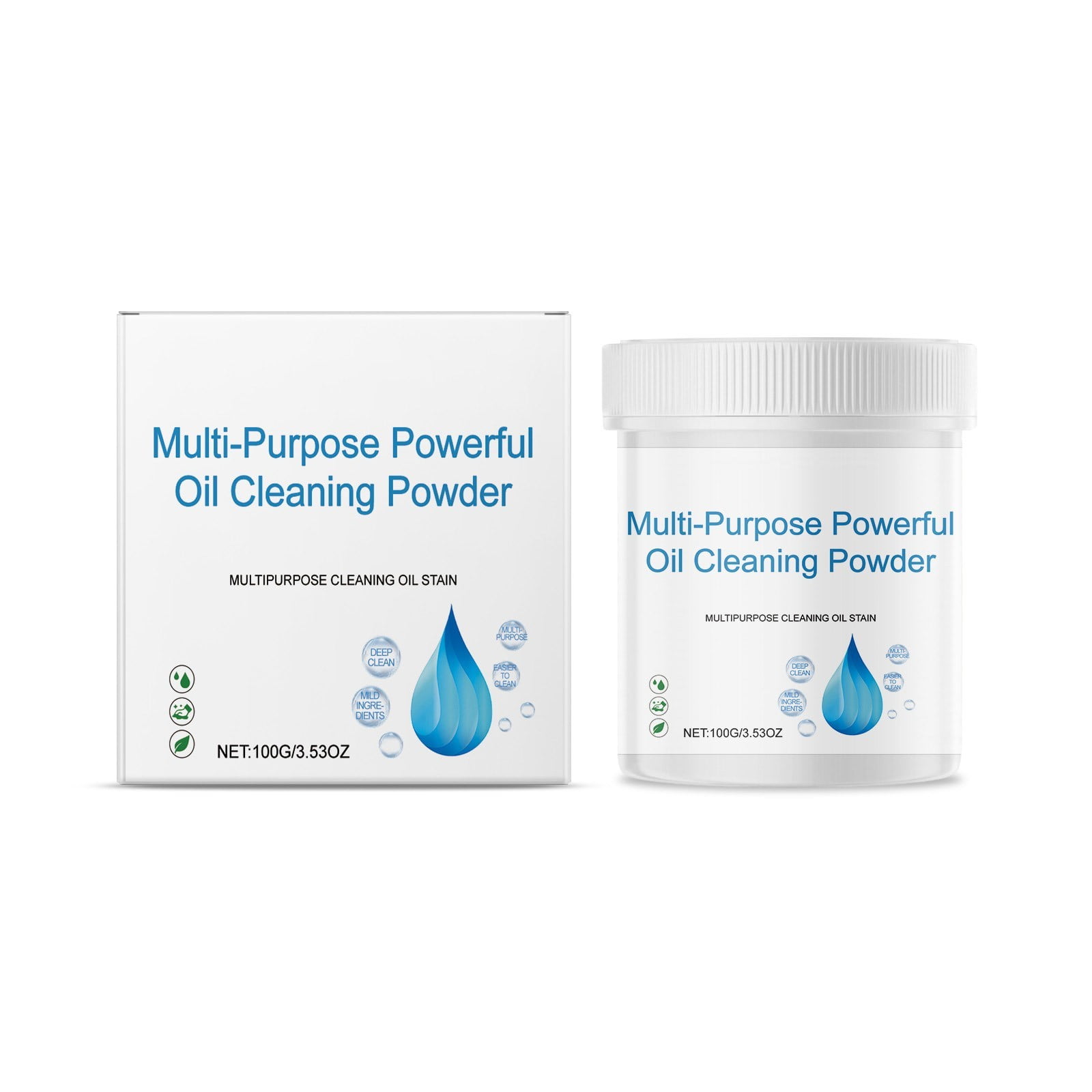 Heavy Duty Degreaser Powder Powerful Kitchen Cleaner for Stove Grease ...