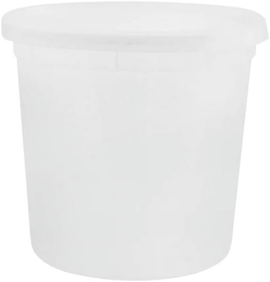 Heavy Duty Deli Containers with Lids | Airtight Food Storage Containers | Clear Kitchen Organizing Leak Proof, BPA-free 86 oz, Heavy Duty | 10CT