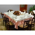 thumbnail image 1 of Heavy-Duty Deluxe Crystal Clear Vinyl Tablecloth Protector 54" x 74" - Oblong, 1 of 7