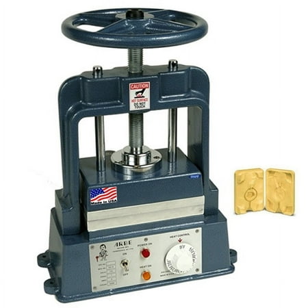 Heavy-Duty Deluxe Rubber Mold Vulcanizer Plate Size 5”X 8” Jewelry Casting