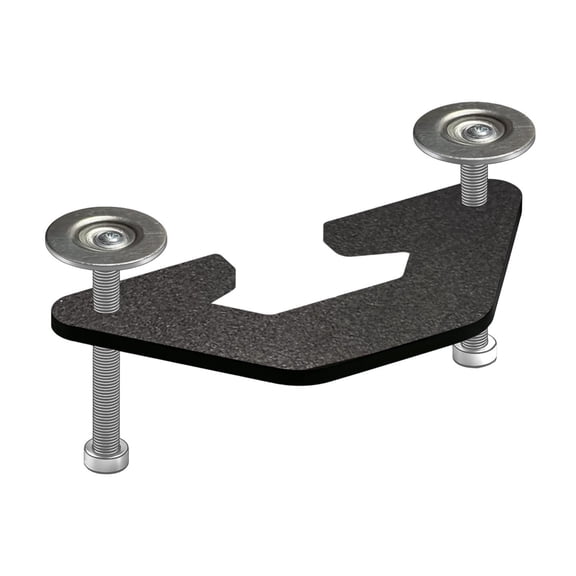 Heavy Duty Desk Reinforcement Plate for Enhanced Stability and Support Universal Bracket Accessory