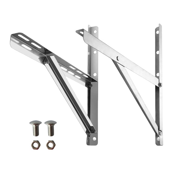 Heavy Duty Detachable Support Bracket for HVAC Mount Split Wall Mounting Bracket for Air Conditioners Heat Pumps Systems