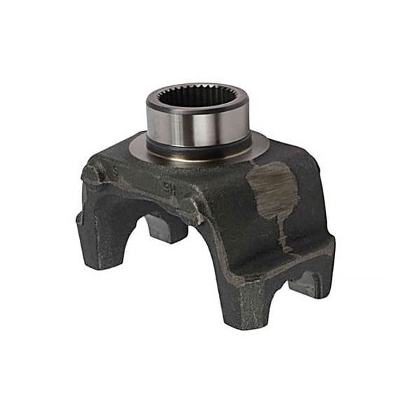 Heavy Duty Differential End Yoke - Steel, Half Round - Replaces 6-3-4-1561-1X, Navistar 1689-532-C, Automann 1689532C91, Rockwell International 176N4-1561-1X, PAI 6797