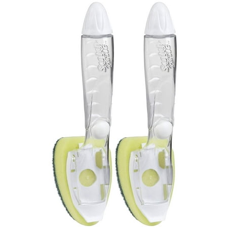 Scotch Brite Soap Dispensing Dishwand with Heavy Duty Head