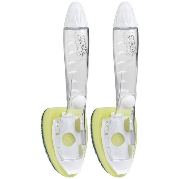 Scotch Brite Soap Dispensing Dishwand with Heavy Duty Head