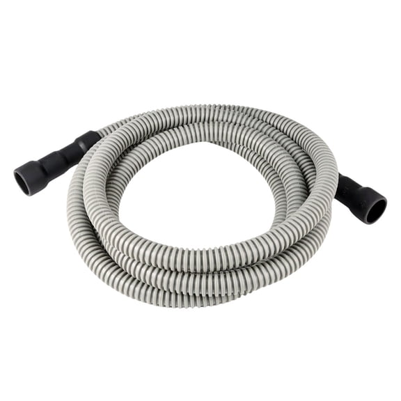 Heavy Duty Dishwasher Drain Hose Extension 10 Feet, Leak Proof with Metal Clamp, Cut to Fit for 5/8in & 3/4in