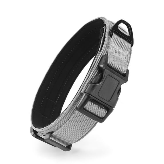 Heavy Duty Dog Collar, Adjustable Nylon Collar with Quick Release Buckle for Small Medium Large Dogs Walking Training