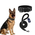 thumbnail image 1 of Heavy Duty Dog Collar and 5FT Heavy Duty Nylon Rope Leashes for Medium Large Dogs, 1 of 8