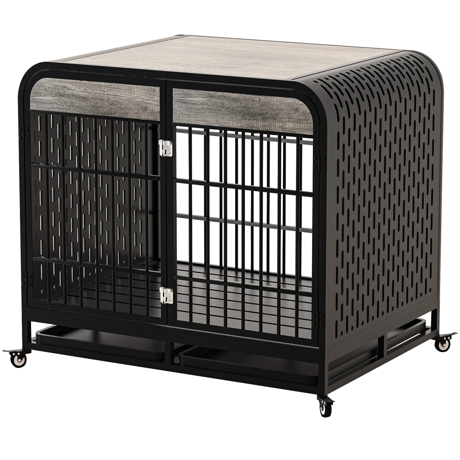 Dog crate outlet casters