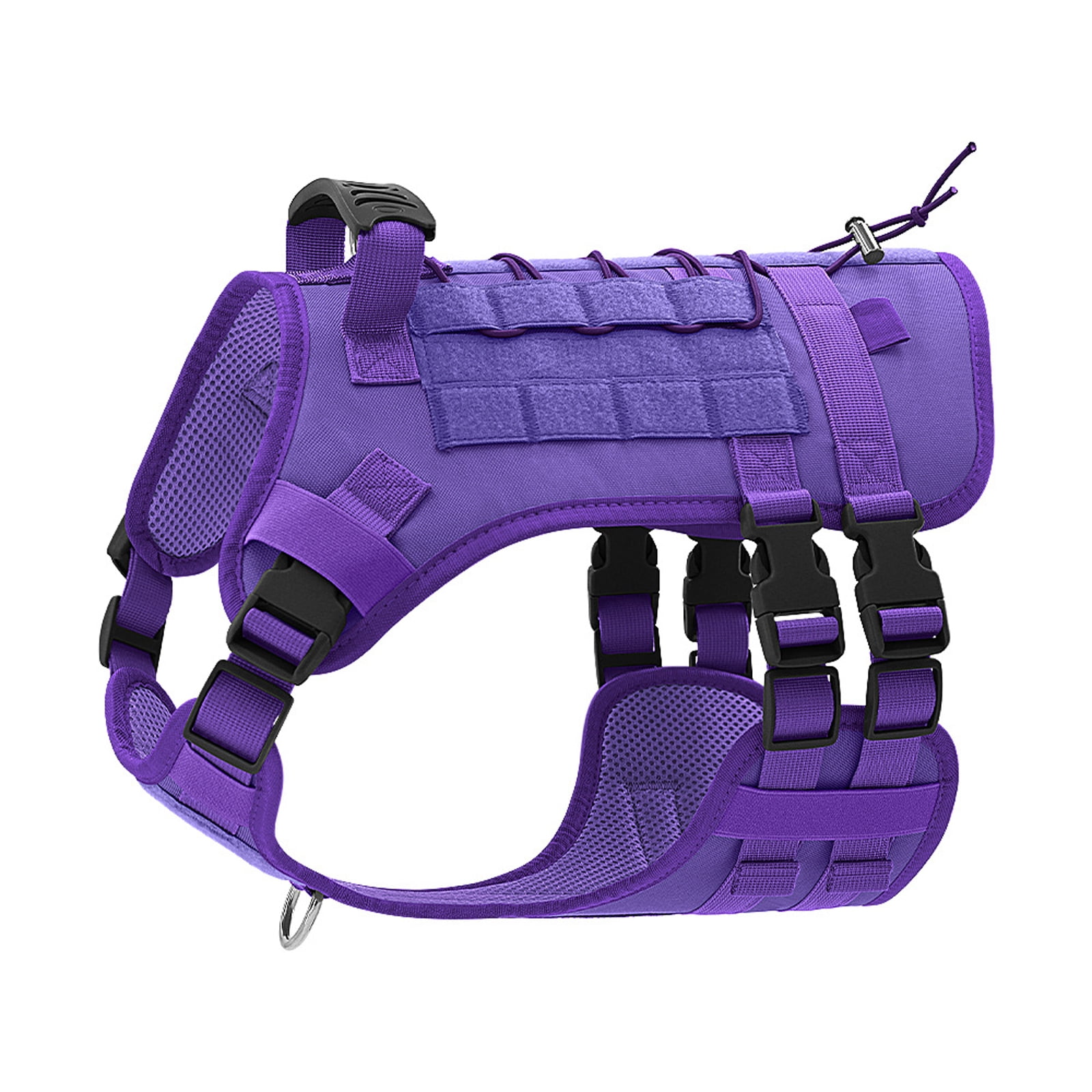Heavy-Duty Dog Harness for Large Dogs No-Pull, Chest Strap Leash Set with Reflective Strips, Chew Resistant PetHarness for Walking B Size:L