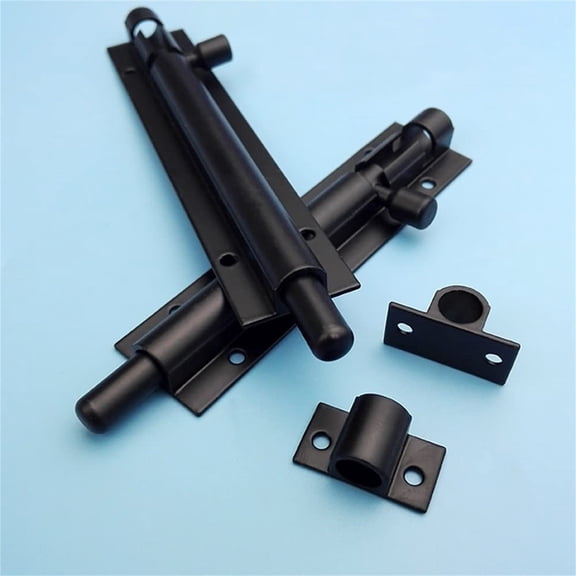 Heavy Duty Doorstop 5 Inch Barrel Lock Slide Lock for Securing Sliding Doors Durable and Locking Solution for Home and Use
