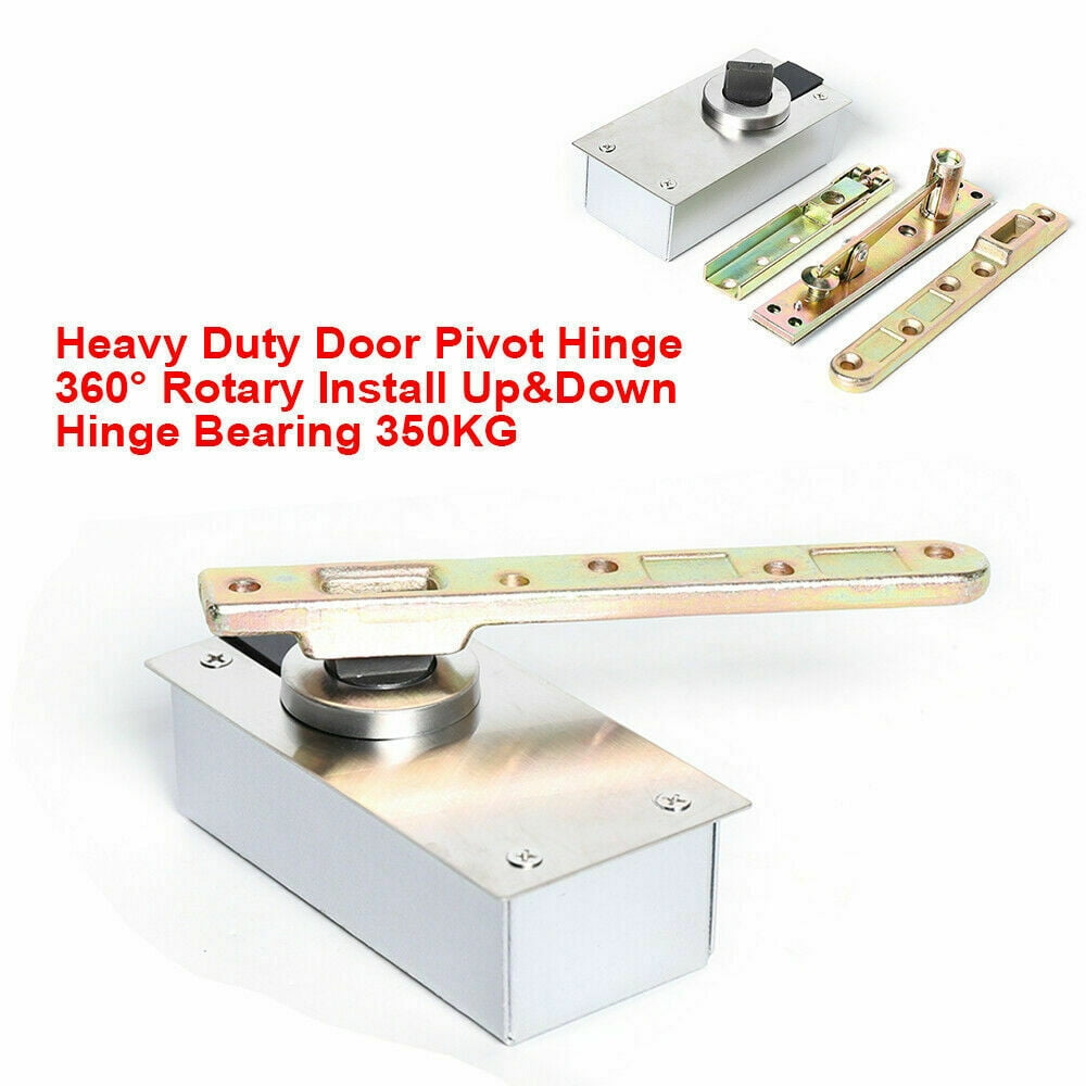 Heavy Duty Door Pivot Hinge Install Up and Down 360° Rotation Bearing ...