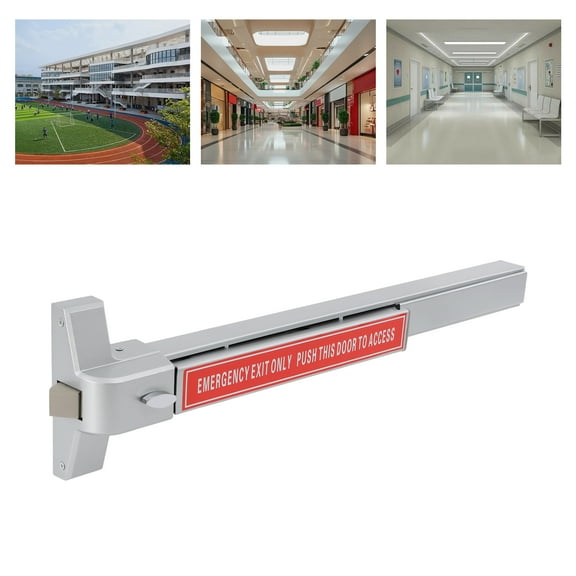 Heavy Duty Door Push Bar Panic Exit Lock Device Hardware Latches Emergency Exit