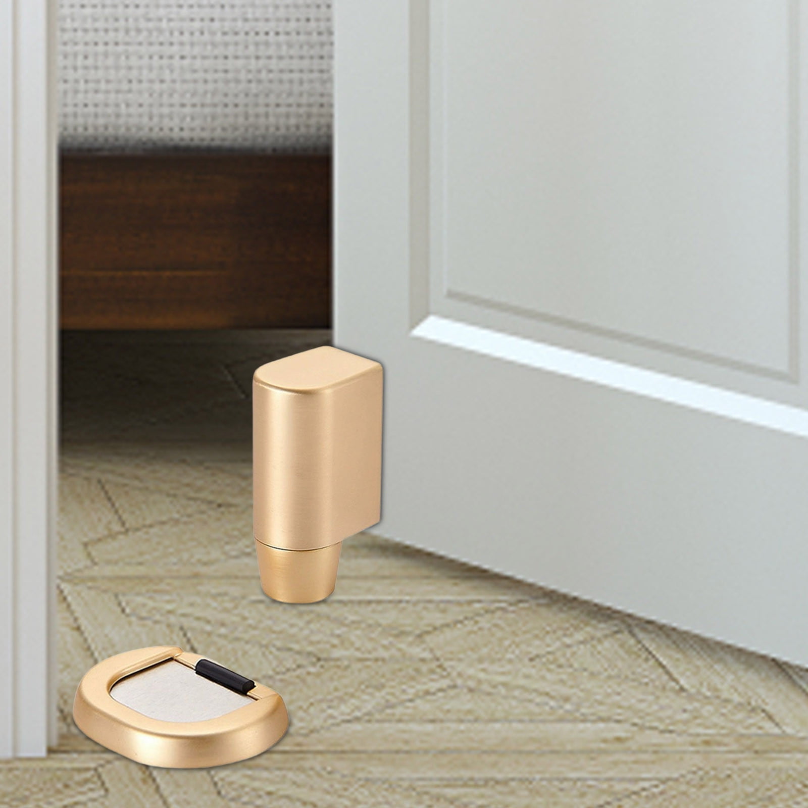 Heavy Duty Door Stop With Strong Retractable Lock System For Home And ...