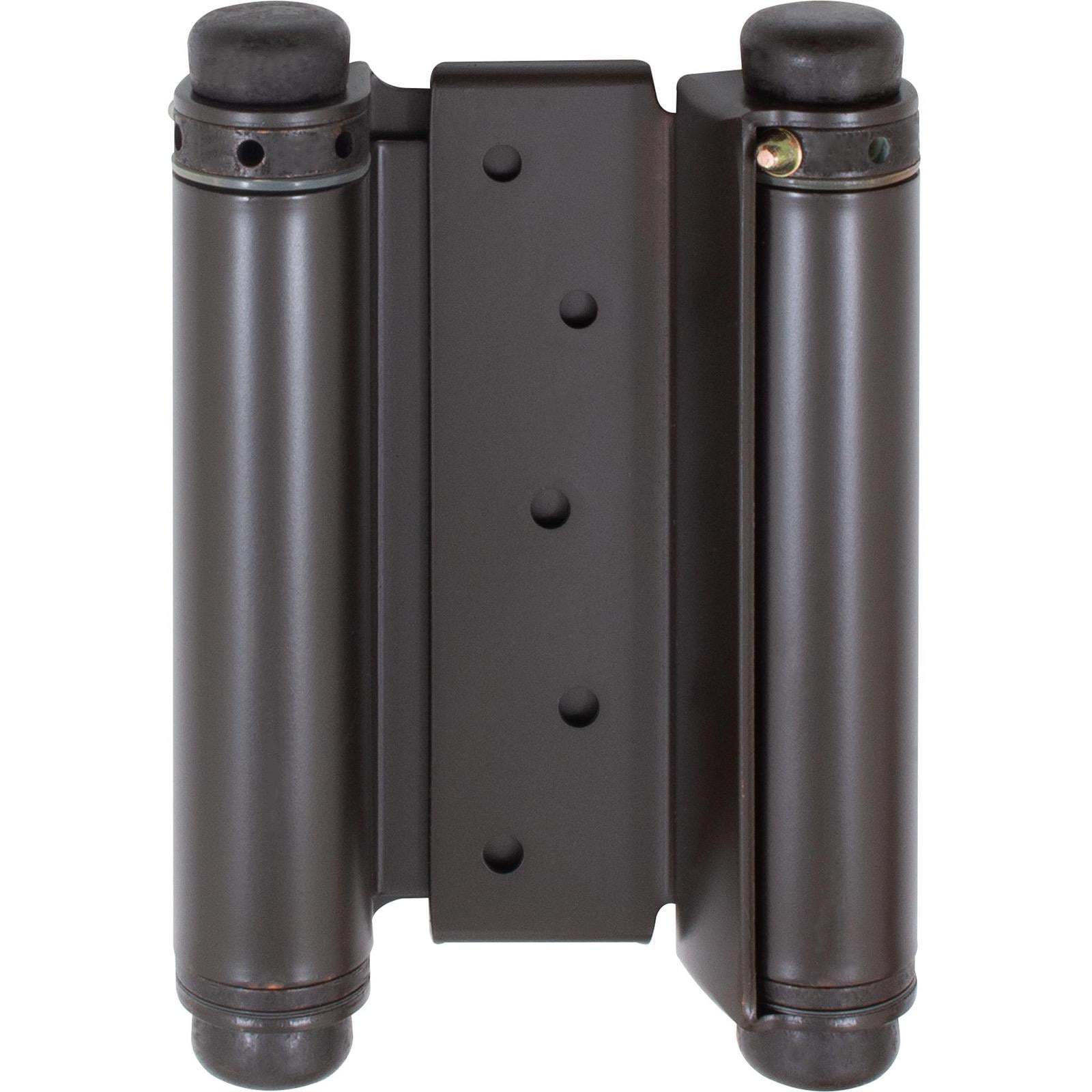 3 in. x 3 in. Oil-Rubbed Bronze Double-Action Spring Door Hinge